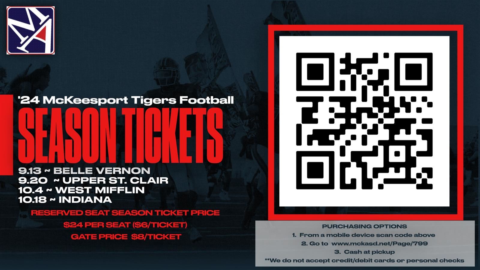 2024 VFB RESERVED SEASON TICKETS